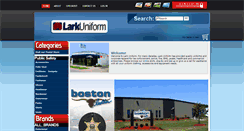 Desktop Screenshot of larkuniforms.com